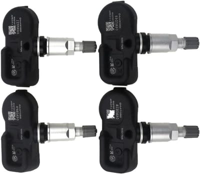 Bandenspanningssensoren - TPMS sensoren - Voertuigveiligheid - 315 MHz frequentie - 180 gram - Zwart