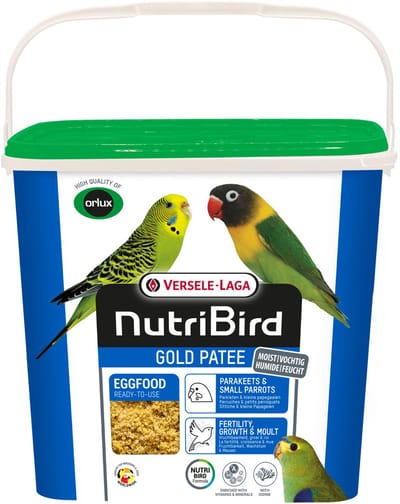 Versele-Laga Nutribird Gold Patee Parkieten En Kleine Papegaaien - Vogelvoer - 5 kg