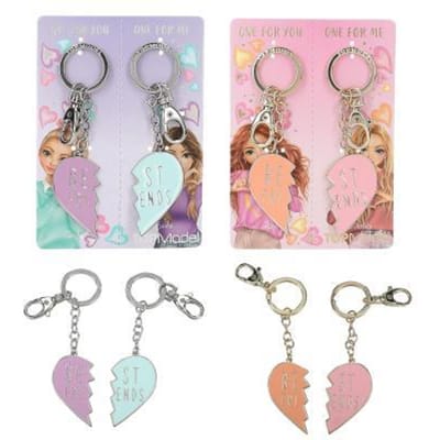 Depesche - TOPModel sleutelhangers hart BFF - 1 set