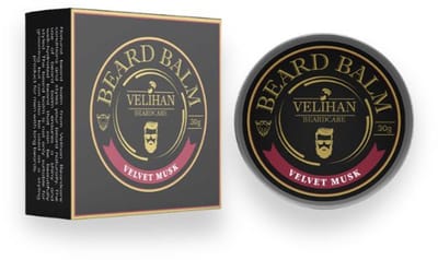 Velihan Beardcare - Baardbalsem Velvet Musk 30g - Baard wax - Baard styling crème - Baardverzorging - Baard balsem - Baard balsem korte en lange Baard - Baardverzorging mannen