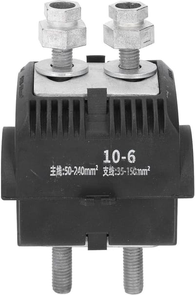 Allecto - 10KV Isolatie-doorsteekconnector - Koperen Doorsteekstuk - Verbeterde isolatie - Afdichtingsstructuur - Geschikt voor energietechnische p...