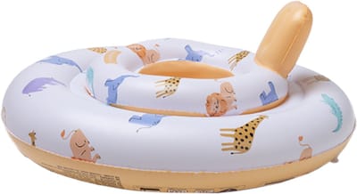Swim Essentials - Baby Float Wild Life - Zwemband - Zwemring - 1 tot 2 jaar - 15 Kilo - PVC - Multicolor