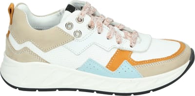 Twins - 323175 - Lage schoenenMeisjesKindersneakers - Kleur: Wit/beige - Maat: 33