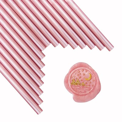 16 Stuks Afdichtingswax Sticks voor Lijmpistool - Ideaal voor Huwelijksuitnodigingen en Enveloppen