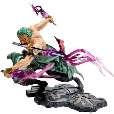 Nieuwe One Piece Roronoa Zoro Anime Actiefiguur Sa-Maximum Manga Standbeeld voor Bureau Ornament Collectie Model Speelgoed Kindercadeau beige