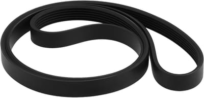 Dailygoods- Wasmachine Riem C00119126 - Aandrijfriem 6PJE1201 - Slijtvast Rubber - Compatibel met Hotpoint/Ariston - Eenvoudige Installatie - Betrouwbare Transmissieprestaties