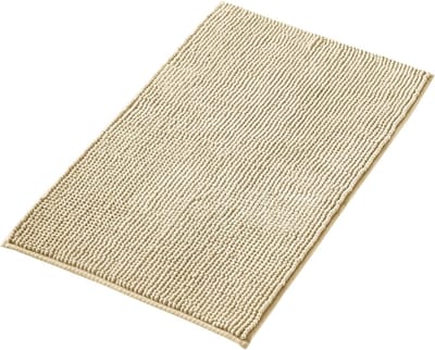 Florixa® Badmat antislip voor in bad - Douchemat antislip voor douche - Badmat antislip - Beige - 60cm x 40cm x 1cm
