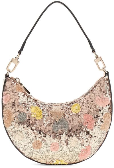 GUESS avondtas Tasmin Mini Shoulder Bag Floral Multi veelkleurig