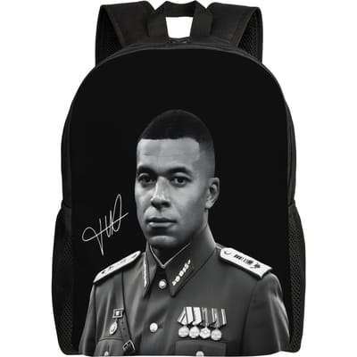 2026 Dictador Kylian Mbappe Meme Rugzak Outdoor Stijl Rugzakken Mannen Kleurrijk Grote Schooltassen Moderne Rugzak (as the picture,as picture)