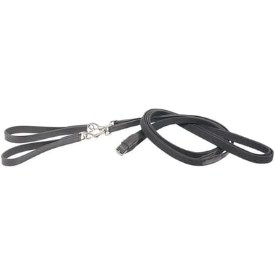 Harry's Horse Slofteugel 2 musketons zwart full | Teugels paard