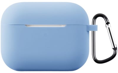Hoesje Geschikt voor AirPods Pro 3 - Dun Siliconen Case - Blauw