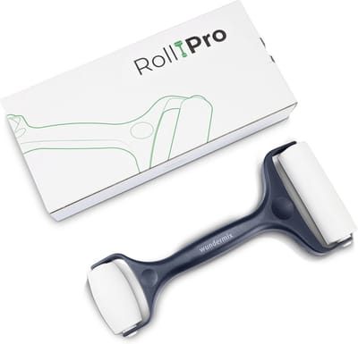 Deegroller met 2 Rollen - Antikleef Deegroller voor Perfect Uitrollen van Deeg - Vaatwasmachinebestendig Bakaccessoire