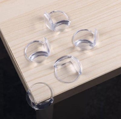 Hoekbeschermers - 12 Stuks - Veiligheid - Baby Kind Peuter - Transparant - Tafel Meubel - Plakken - van Heble®
