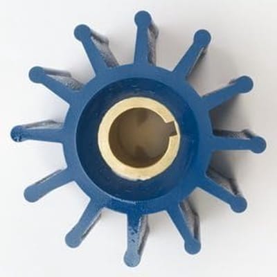 Reserve Waaier - Motoronderdeel - Waterpomp Onderhoud - Run-Dry Technologie - 12 bladen - Zwart