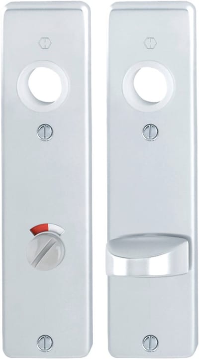 Hoppe binnendeurschild 202kp wc57 165x42mm f1 per paar ( a 1 pr )