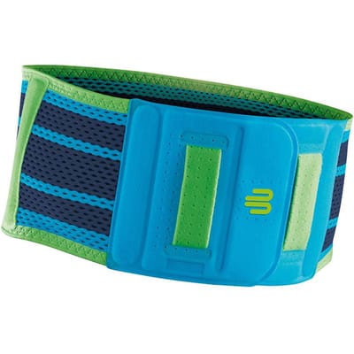 Bauerfeind Sports Back Support Rugbandage-Turkoois,Limoen