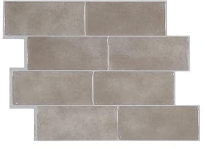 3D Zelfklevende Tegel Backsplash - Schil en Plak Tegels voor Keuken en Badkamer - 5 Vellen van 29,4 x 21,3 cm