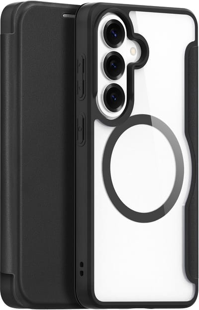 DUX DUCIS Folio Magnetische Case Voor Samsung Galaxy S26 Ultra, S26 Plus S25 ultra S25 Rand Met Portemonnee Kaarthouder MagSafe Cover