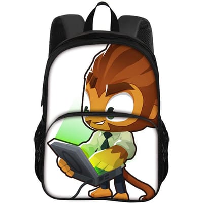 Bloons TD 6-ronde voorvak rugzak lichtgewicht spelprint kleuterschool basisschool jongen en meisje grote capaciteit nieuwe trend
