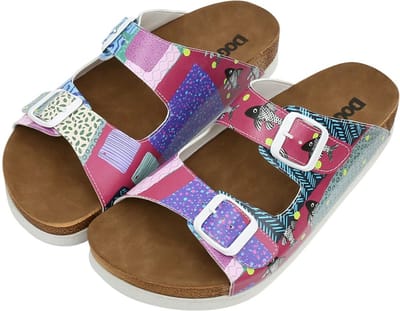 DOGO Stella Dames Sandalen Patch Fish 36