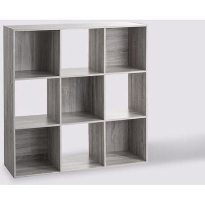 Five - Opbergkast - 9-Vaks - Grijs - 100,5x100,5x32 cm