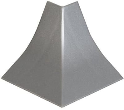 Buitenhoek voor Keukenaanrecht Rand Aluminium PVC 23x23 mm