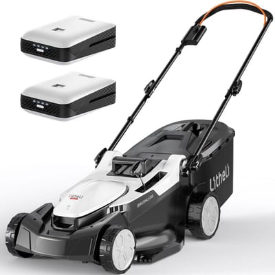 Draadloze Accu Grasmaaier 43cm met Krachtige Borstelloze Motor en Mulchfunctie
