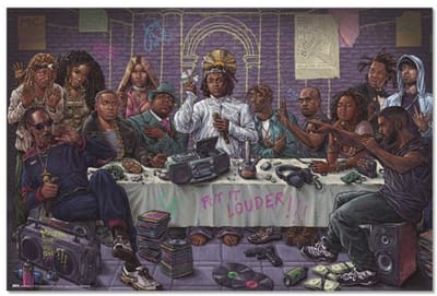 Hip Hop poster - Laatste avondmaal - muziek - 61 x 91.5 cm