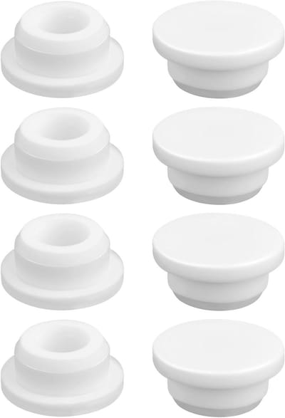 Ronte - Siliconen Gootsteen Overloop Dop - Keuken Badkamer - Afdekking Overloop Gat - Rubber Wastafel Trim Ring - Thuisgebruik - Duurzaam en Praktisch