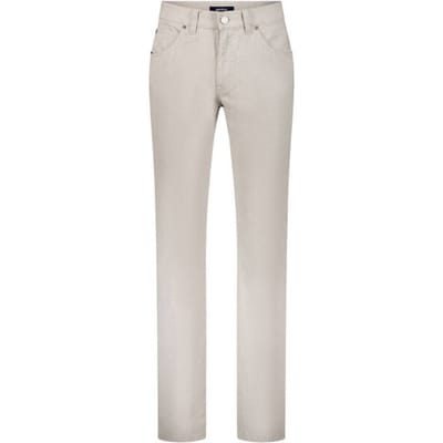 Gardeur Broek Bill Luxury Comfort Subtle Texture Pattern Business Hero Licht Grijs / male