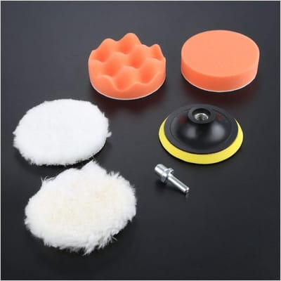 Polijstmachine Set - Buffer Pads - Auto Reinigen - Herbruikbaar Materiaal - 4 Inch - Diverse Kleuren
