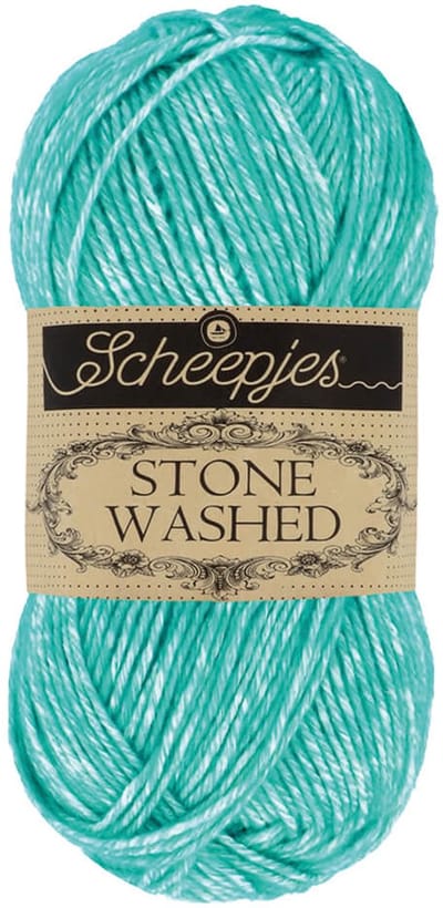 Scheepjes Stone Washed 50 gr - 824 Turquoise