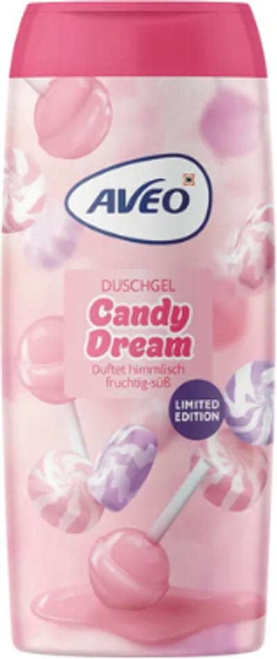 Aveo Douchegel Candy Dream - 300 ml | Hemels Zoete Geur - Verzorgende Douchegel | Limited Edition