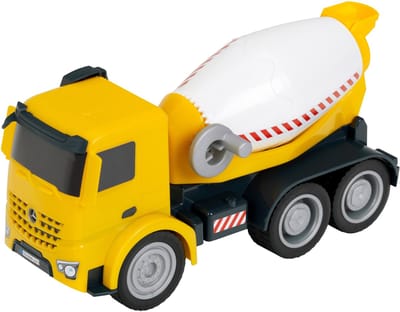 Klein Toys Mercedes Benz Arocs - betonmixer - binnen en buiten - geel - schaal 1:24 - speelgoed