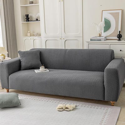 Housse de canapé universelle élastique tout compris, coussin de canapé, serviette en tissu, combinaison de canapé Double à trois places 190-230cm