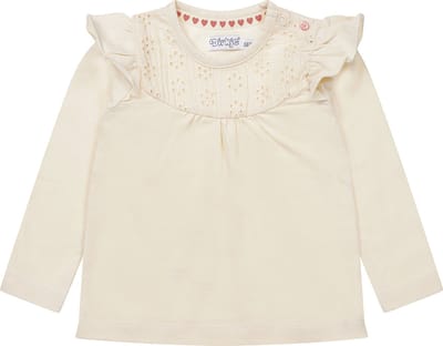 Dirkje R-CHERRY Meisjes T-shirt - Off white - Maat 62