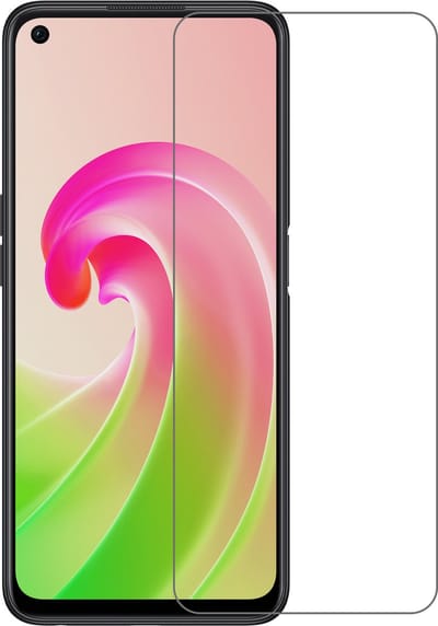 Screenprotector - Geschikt voor OPPO A76 - Extra Sterk - Gehard Glas - Beschermglas - Tempered Glass - Screen Protector