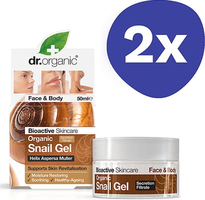 Dr Organic Slakken Gel (2x 50ml)