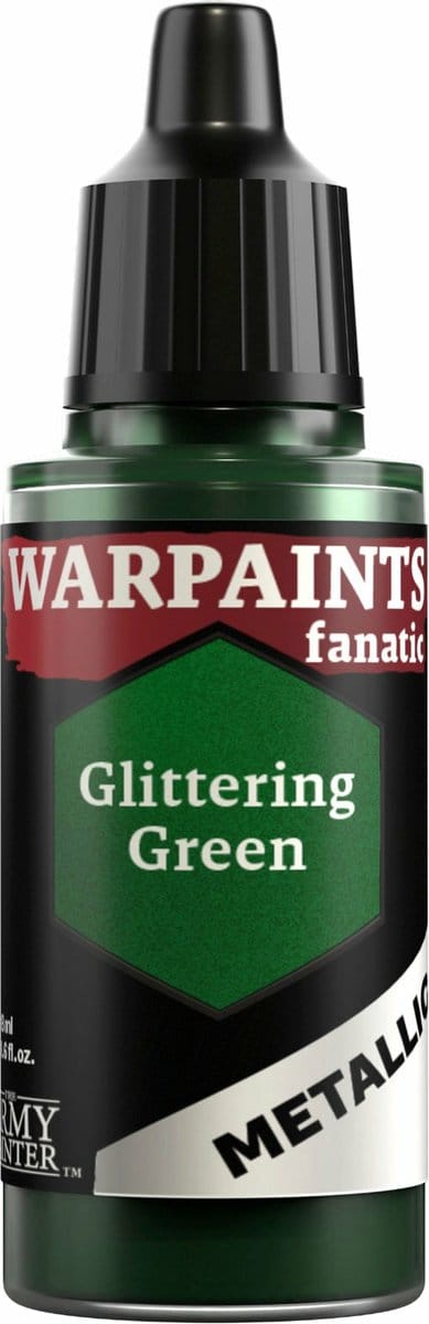 The Army Painter Warpaints Fanatic Metallic: Glittering Green Verf op waterbasis 1 stuk(s)
