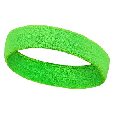 Apollo - Feest hoofdband - gekleurde hoofdband neon groen one size