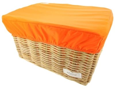 Box L Oranje voor fietsmand of fietskrat