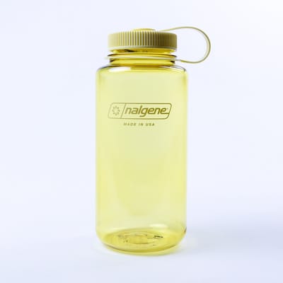 Nalgene - Wide Mouth Bottle - drinkfles - waterfles - lekvrij - 1000ml - BPA free - SUSTAIN - Butter