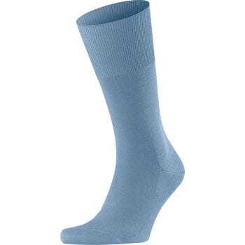 Falke Airport Sok Blauw - Maat 45-46 - Heren - Halfhoge sokken