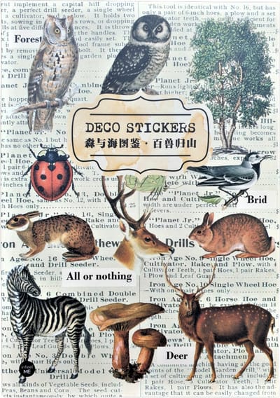 Stickerboek Deco Stickers 8 - Meer Leuks - Stickers voor o.a. bulletjournal, scrapbooking en kaarten maken
