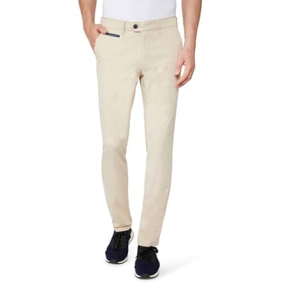 Gardeur Broek Benny-3 Cottonflex 4Nature Organic Soft Cotton Max Comfort Zand / male