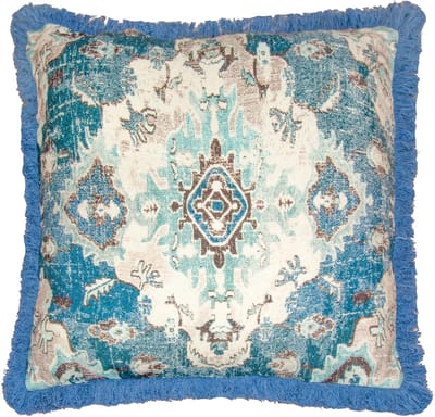 JHUBERS- Meditatiekussen 65 cm - Geborduurd Katoen - Decoratieve Poef - Vloerkussensloop - Boho Chic - Zacht en Luxueus - Vloerkussen