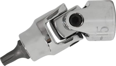 SW-Stahl 04426-T15 schroevendraaierbit, 1/4 I T-profiel I T15 I met scharnier I schroevendraaierbit voor Torx I zeskantinzet