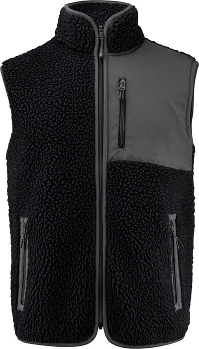 James Harvest KINGSLEY VEST 2111501 - Zwart - 4XL