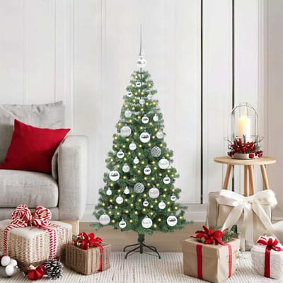 vidaXL Kerstboom Groen 120 cm PVC