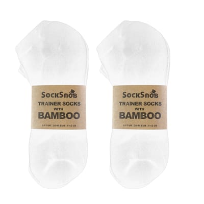 Sock Snob - Unisex 12 paar bamboe katoenen sportsokken